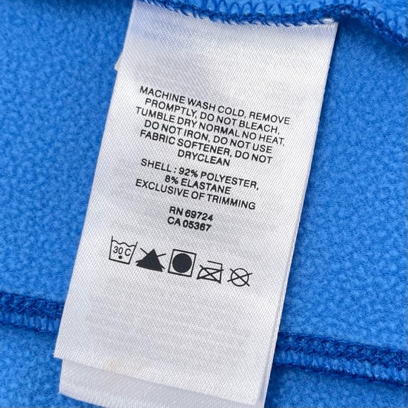 Blue Full-Zip Hoodie Columbia woman’s size M - Picture 6 of 6